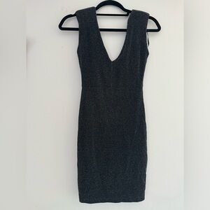Forever 21 dress for women size S color black and silver